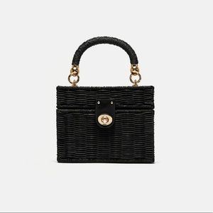 Zara Minaudière Bag with Braided Handle